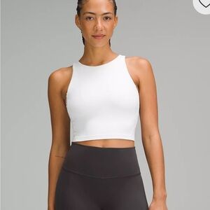 Lululemon Athletica High-Neck Tank - White
